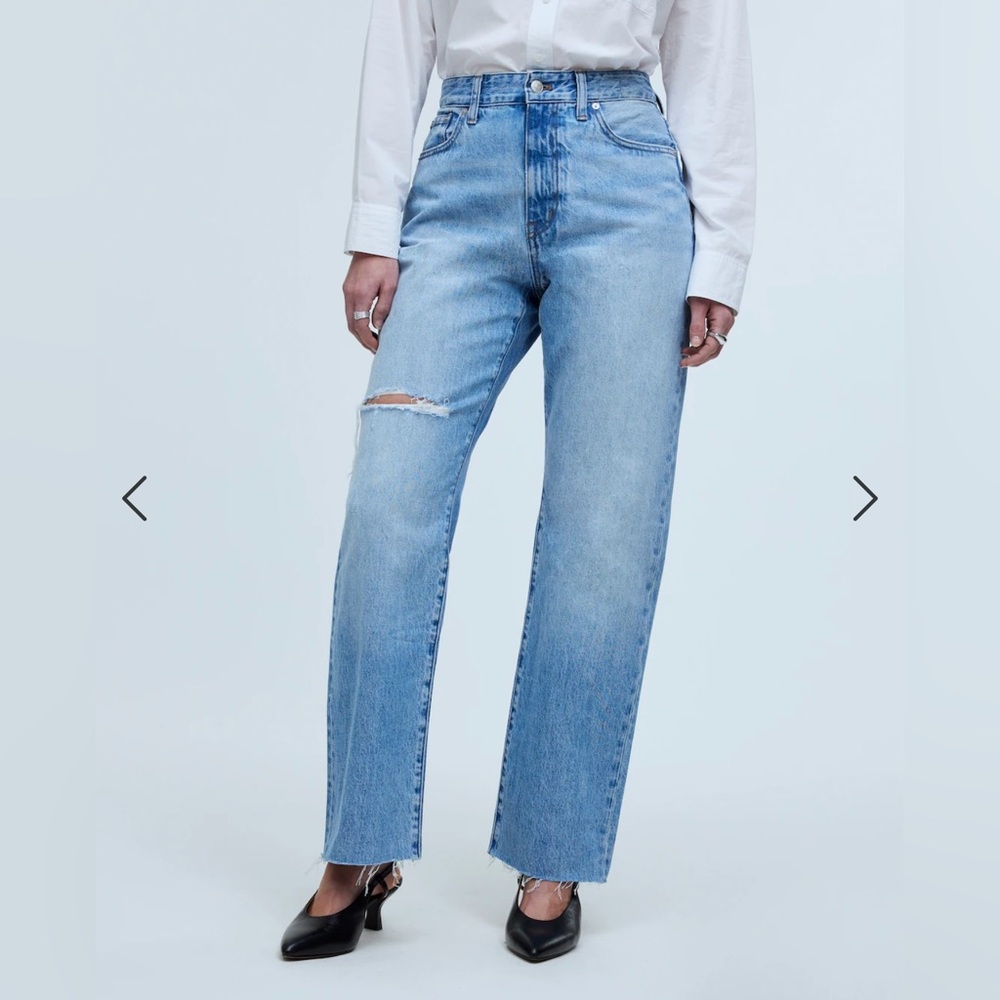 The Curvy '90s Straight Jean